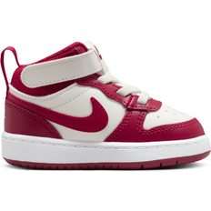 Nike Court Borough Mid 2 TDV - Sail/White/Gym Red