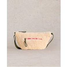 Orange Crossbody Bags White Stuff Meadow Borg Crossbody In Light Natural