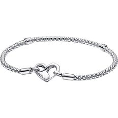 Pandora Moments Studded Chain Bracelet - Silver