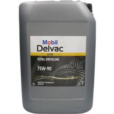 Mobil Gearboksolier Mobil Delvac Ultra Total Drivelin Gearolie 154987 20 75W-90 Fuldsyntetisk Olie Gearboksolie
