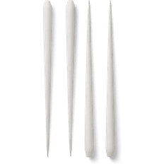 Nagel Large Taper Candles 4 Pcs - White Stearinljus 4st