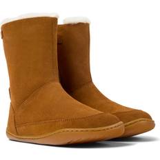 Babies Boots Camper Peu Ankle boots for Girls Brown, 10.5, Smooth leather