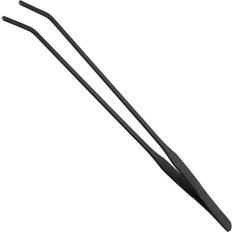 Pets HKHBJS 15 Inch Black Curved Aquarium Tweezers - Stainless Steel