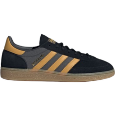 Men Handball Shoes Adidas Handball Spezial - Core Black/Preloved Yellow/Grey Six