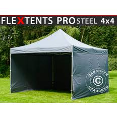 Dancover Foldetelt FleXtents Easy Up Pavillon 4 x 4 m - Grå