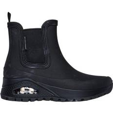 Skechers Women Chukka Boots Skechers Uno Rugged Dancing N The Rain Boots - Black