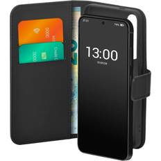 Puro Covers med kortholder Puro Galaxy S24 FE Wallet Stand Eco-Leath 2IN1