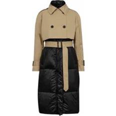 Co'Couture Coats Co'Couture Quilted Trench Coat Jacket - Black