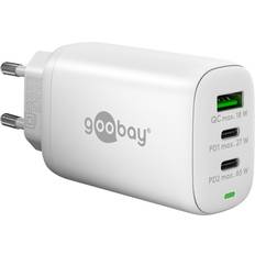 Oplader usb Goobay 3-Ports USB GaN Oplader 65W