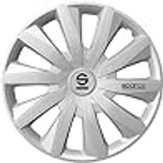 Sparco Satz 4 Radkappen 15" Milano Silber