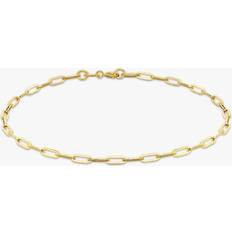 IBB 9ct Gold Paper Chain Bracelet