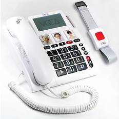 Big button phone for elderly cp140 4g wireless amplified telephone loud
