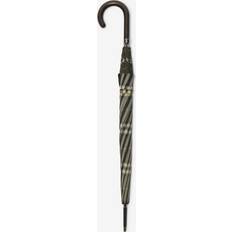 Check Nylon Cotton Umbrella Heath