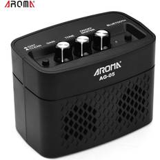 Förstärkare & Receivers Aroma AG-05 Bluetooth-E-Gitarren-Verstärker, 5-Watt-Stereo-Ausgang, Verzerrungsverstärkung