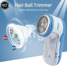 Blue Lint Removers Bobble Usb electric lint clothes remover debobbler fabric shaver defuzzer blue