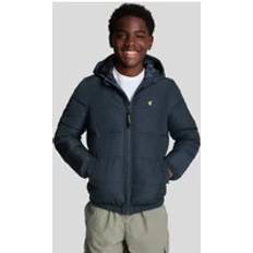 Lyle & Scott Jackor Barnkläder Lyle & Scott Vadderad Jacka - Puffer Dark Marinblå