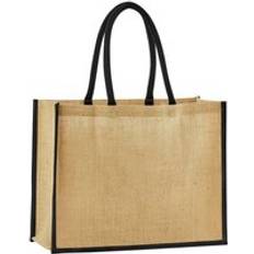 Jute Sacs de courses Westford Mill Classic Starched Jute Tote Bag