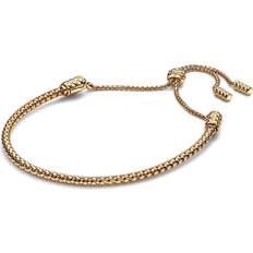 Femme Bracelets vente Pandora Studded Chain Slider Bracelet - Gold