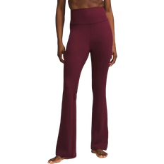 Red - Yoga Pants Lululemon Groove Nulu Super High Rise Flared Pants Regular - Garnet