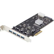 SATA Controller Cards StarTech 4-Port USB PCIe Card