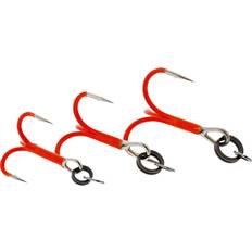 Westin Rigged Seatrout Treble Hooks #4 4Pcs Uv Orange