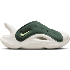 White Sandals Children's Shoes Nike Aqua Swoosh TD - Vintage Green/Sail/Barely Volt