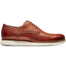 Cole Haan Shoes Cole Haan Original Grand Wingtip Oxfords - Brown Woodbury Ivory Tan