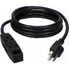 10 ft. 3-Outlet 3-Prong Power Extension Cord