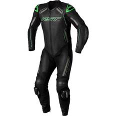 Suitable for Motocross Motorcycle Suits Rst S-1, leather suit 1pcs. color: Black/Grey/Neon-Green