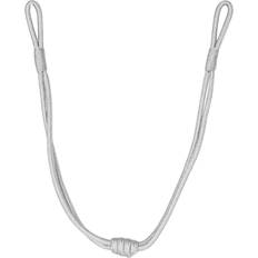 Mounts & Hooks for Curtains Braided Knot Tie Backs - Silver
