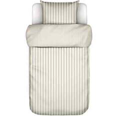 Heimtextilien Marc O'Polo Classic Stripe Bettwäsche-Set 155 x 220 cm - Bettbezug Beige