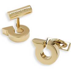 Metal Gemelos de puño Ferragamo Men Gancini cufflinks Gold