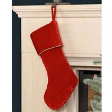 Red Stockings Dibor Set of 4 Velvet Christmas Decoration Stocking