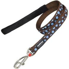 Red Dingo Narrow Spots Dog Lead