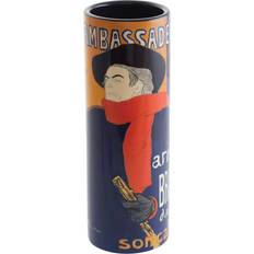 Dartington Lautrec Ceramic Cylinder Museum Artist 18 cm H x 6 cm W x 6 cm D Vase