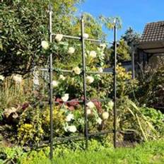 Gardenskill Metal Garden Trellis 180 x 150 cm - Black
