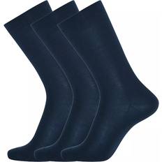 Ekologiskt material - Herr Strumpor Dovre 3-pack Organic Wool Sock - Navy