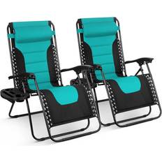 Keplin Set of 2 Teal Heavy Duty Chairs
