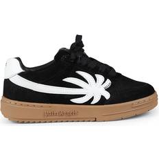 Lave sko Palm Angels Kids Beach University Leather - Black/White