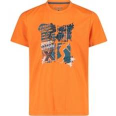 Orange T-shirts CMP Piqué Fabric T-shirt - Orange