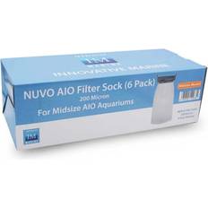 NuVo AIO Aquarium 200 Micron Filter Socks (6 Pack)