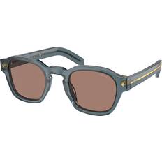 Prada Herren Sonnenbrillen Prada Sunglasses PR A16S 17T05D - Blu Brown Man