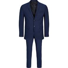 Bleu - Homme Costumes Jack & Jones Jprsolaris Super Slim Fit Suit