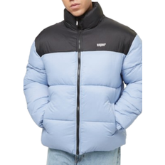 snipes Small Logo Essential Puffer Jacket - Blue/Black