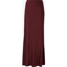 Twist & Tango Kjolar Twist & Tango Tyne Satin Maxi Skirt 38 Cranberry Juice