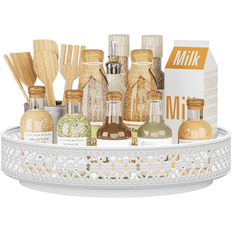 Shein Metal Lazy Susan Turntable Cabinet Organizer - Rotating Kitchen Container
