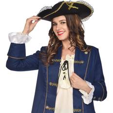 Kulta Hatut Amscan Adults pirate hat lace & gold trim