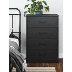 Pearce 4 Draw Dresser - Black
