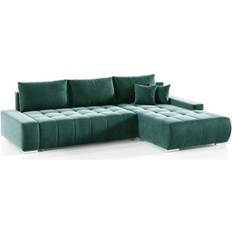 Sofa Bed Sofas Ecksofa Monolith Grün Ottomane Sofa