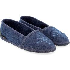 Haflinger Penelope Slippers - Women's - Blue